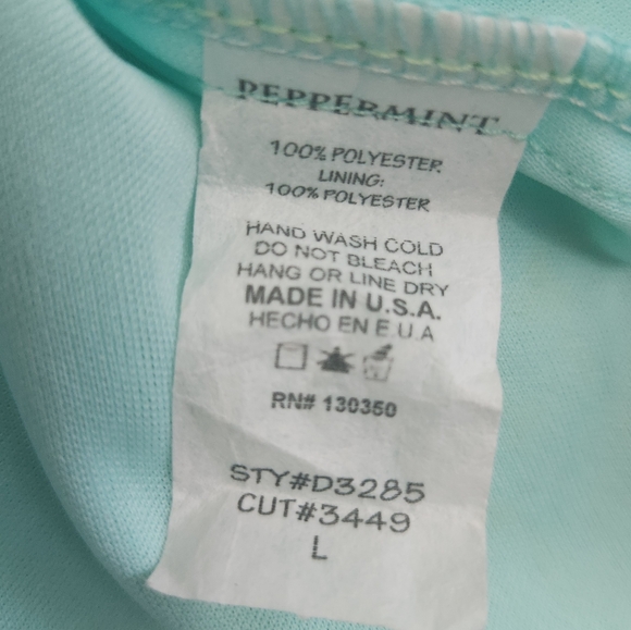 Peppermint Boutique Halter Print Dress - Picture 10 of 10